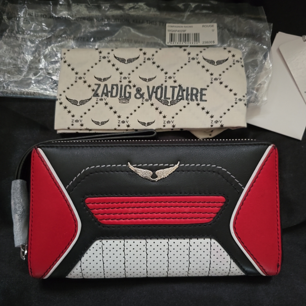 Zadig & Voltaire Companion Racing Wallet